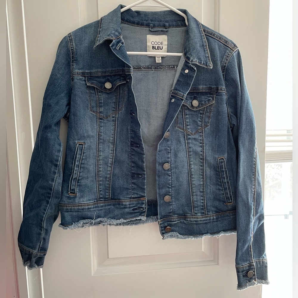 Code Blue petite medium denim jacket